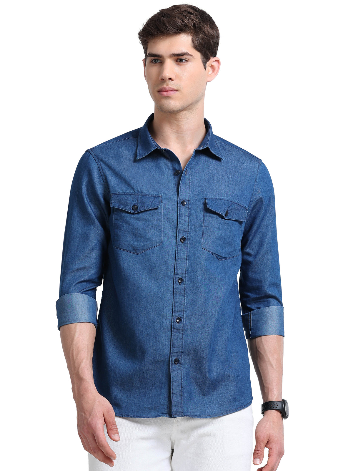 Denim Shirt Light Blue