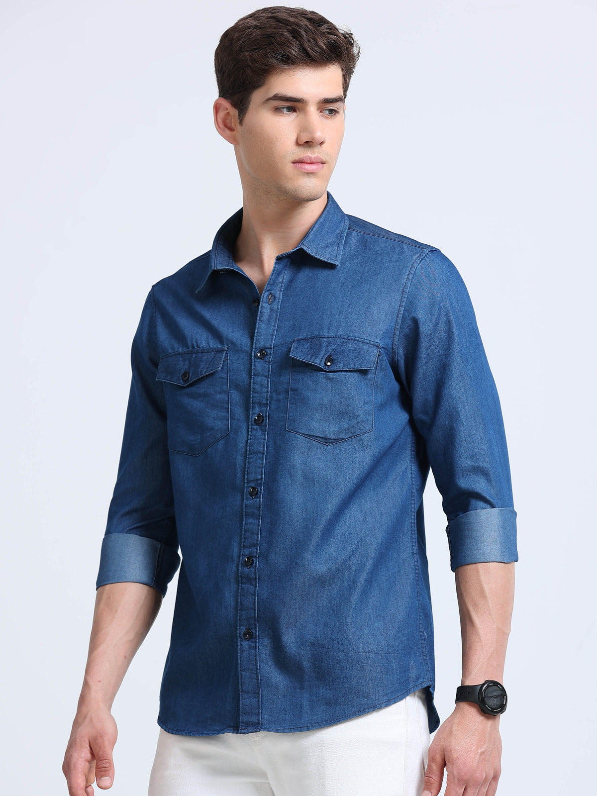 Denim Shirt Light Blue