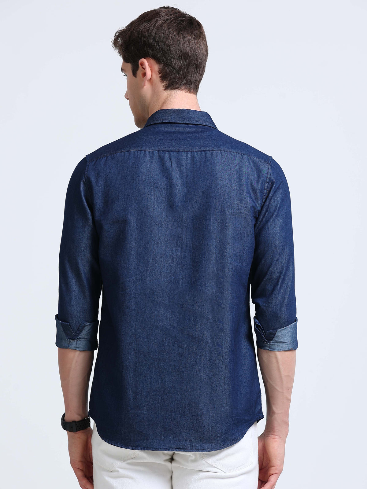 Denim Shirt Dark Blue