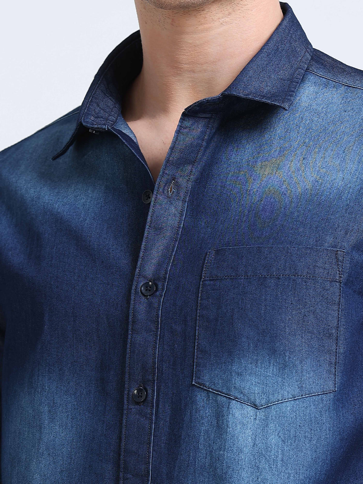 Single Pocket Dark Blue